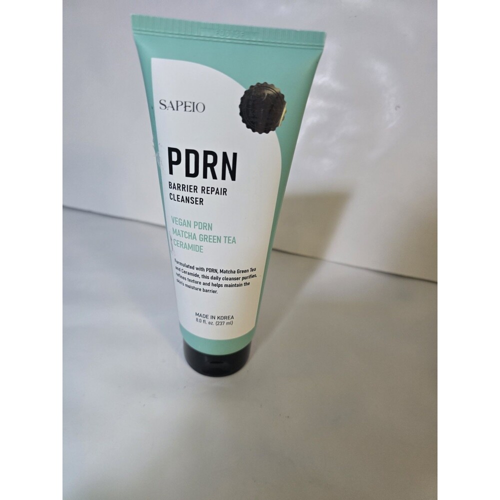SAPEIO PDRN Barrier Repair Cleanser 8 fl oz (237ml) Vegan Matcha Green Tea...